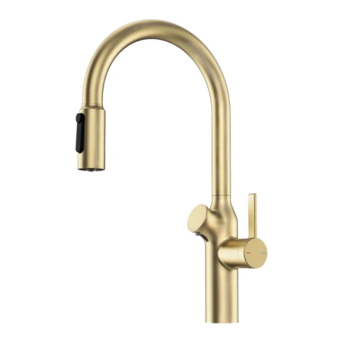 Смеситель OULIN OL-8018 OL - 8018 Matt Gold на Otdelka1.ru