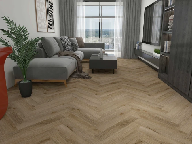 Кварц-виниловый ламинат CM Floor Parkett 35 Дуб Бурбон на Otdelka1.ru