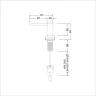 Дозатор ЕД-405 ЕД-405D.PVD Matt Gold на Otdelka1.ru