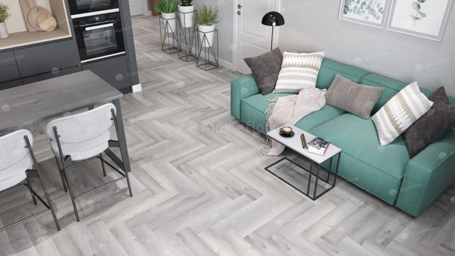 Виниловая плитка Alpine floor Parquet LVT Eco 16-18 Дуб Лейтена на Otdelka1.ru