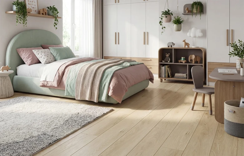 Кварц-виниловый ламинат MSPC Stone Floor 2529-6 MР Дуб Кловерфилд на Otdelka1.ru