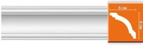 Потолочный плинтус Decomaster 96110 на Otdelka1.ru