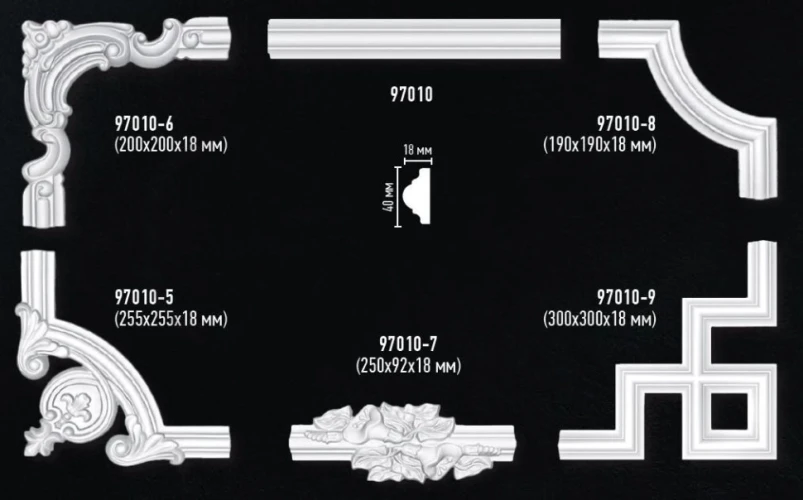 Молдинг Decomaster 97010 на Otdelka1.ru