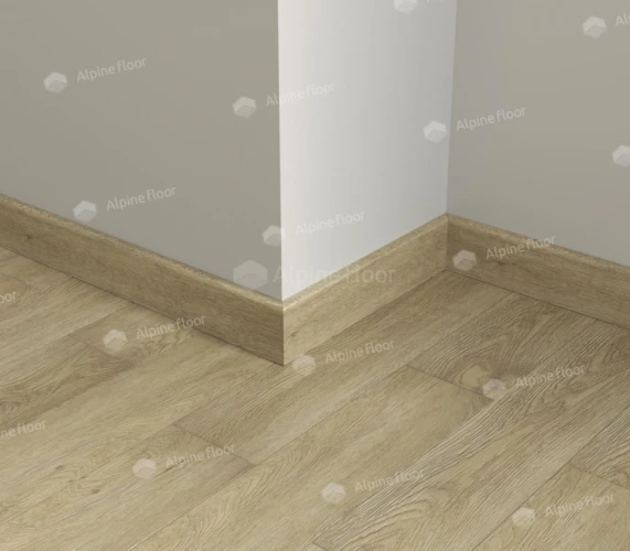 Кварцевый плинтус Alpine floor Parquet Light SK 13-3 Дуб Ваниль Селект на Otdelka1.ru