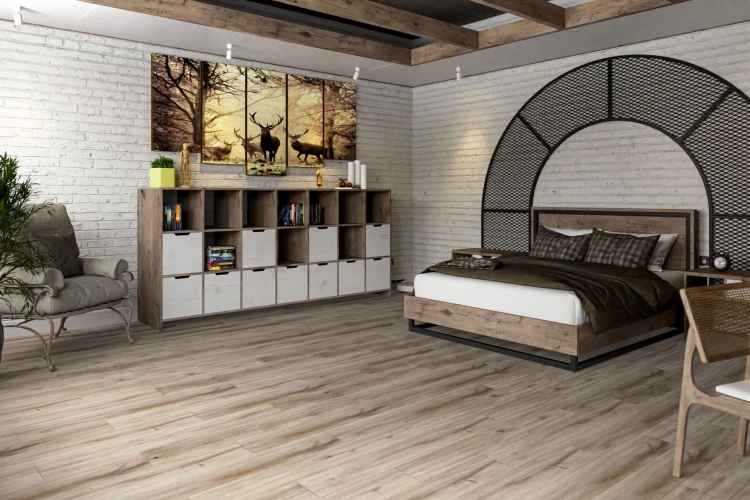 Кварц-виниловая плитка Damy Floor Family клеевая Дуб Натуральный на Otdelka1.ru