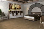 Кварц-виниловая плитка Damy Floor Family клеевая Дуб Мокко на Otdelka1.ru