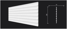 Стеновая панель 3D Decor Dizayn DD900 на Otdelka1.ru
