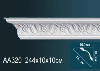 Карниз Perfect / Перфект AA320 на Otdelka1.ru