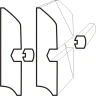 Плинтус массивный Паркетофф / Parketoff Дуб беленый на Otdelka1.ru