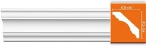 Потолочный плинтус Decomaster 96215 гибкий на Otdelka1.ru