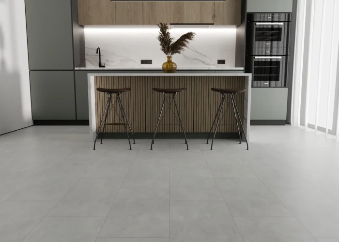 Кварц-виниловая плитка Ideal Flooring Easy Tile 54005 Grigio на Otdelka1.ru