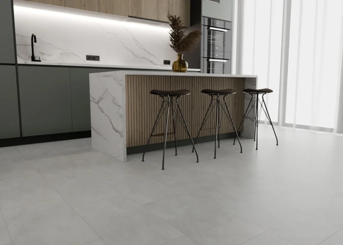 Кварц-виниловая плитка Ideal Flooring Easy Tile 54005 Grigio на Otdelka1.ru