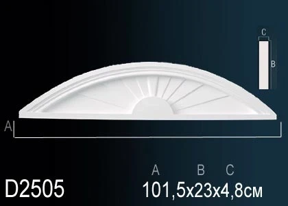 Обрамление дверей Perfect / Перфект D2505 на Otdelka1.ru