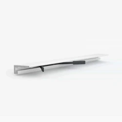 Микроплинтус Laconistiq Micro 19 ARM Белый матовый