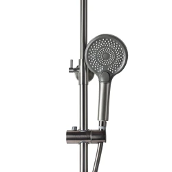 Душевая система Royce Ветто RCS-113101GR, с изливом, серый
