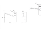 Смеситель EMAR EC-3011 3011.4 Берилл на Otdelka1.ru