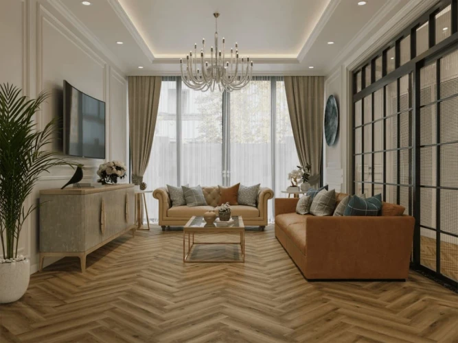 Кварц-виниловый ламинат Alpine floor Титан Паркет Eco 29-1 Афина на Otdelka1.ru