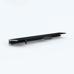 Микроплинтус Laconistiq Micro 19 ARM Черный анодированный