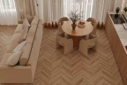 Кварц-виниловый Ламинат Tulesna Art Chevron 1011-5 Unico на Otdelka1.ru